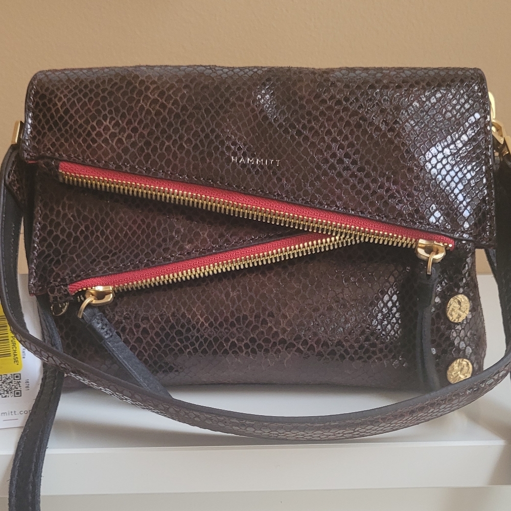 NWT Hammitt Dillon in painted rattle. Retails $395